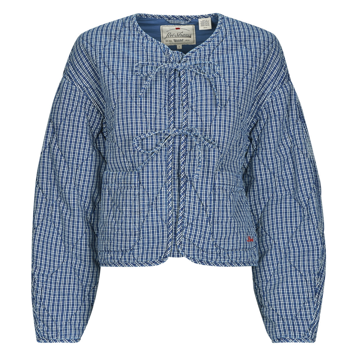 Levis  RUE LINER JACKET  Modrá