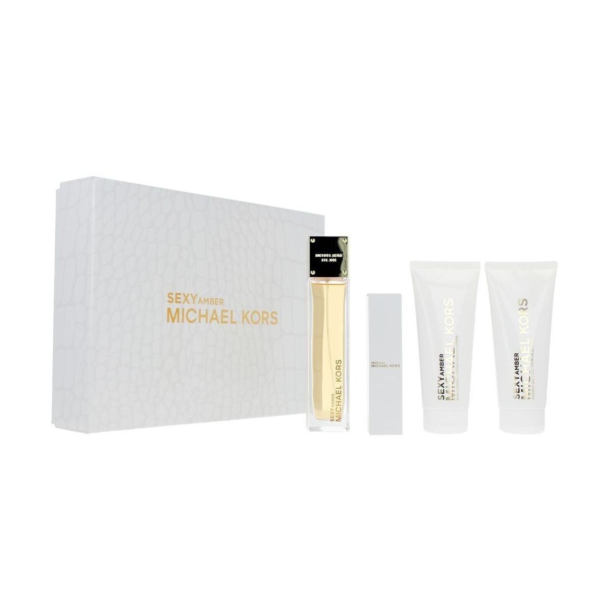 MICHAEL Michael Kors  Set Sexy Amber 4 piezas  ruznobarevne