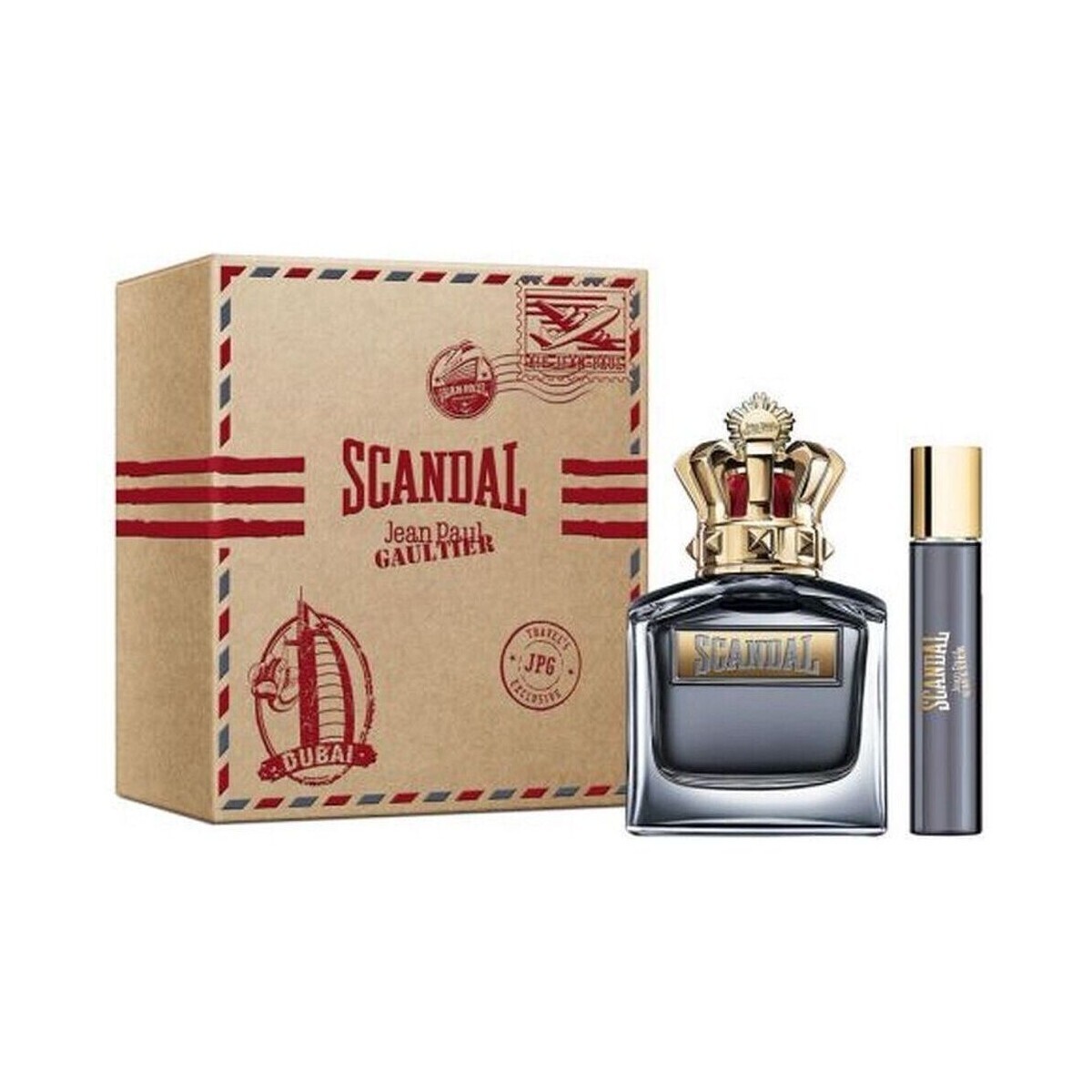 Jean Paul Gaultier  Set Scandal  Kolínská voda 100ml+ Mini 20ml  ruznobarevne