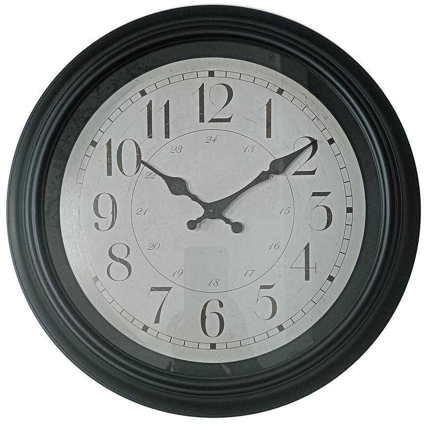 Nástěnné hodiny fi 40cm 3XYLJ23127