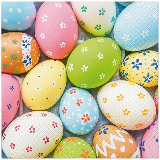 PAW Velikonoční brousky TeTe L - Family Eggs - TL126400