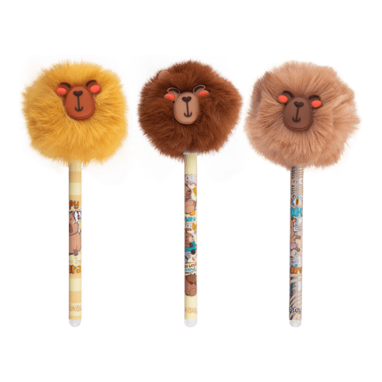 Colorino Gumovací pero Colorino POM-POM - Kapybara - R01867PTR