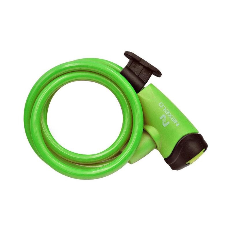 Nexelo zámek 8x1000 Spirála Zelený