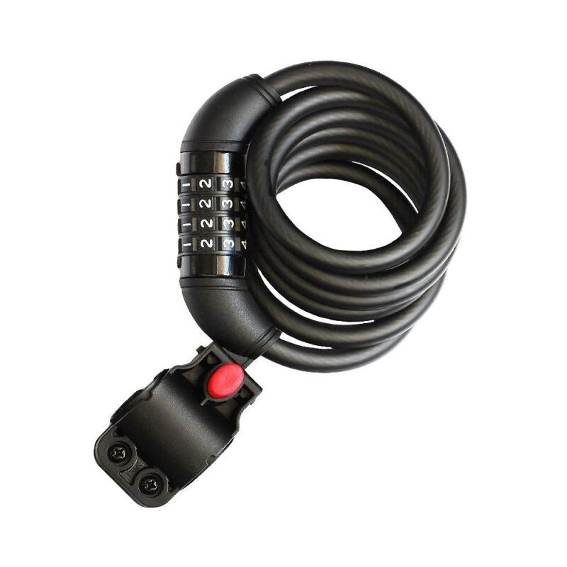 Nexelo zámek spirála 10x1500 Kód