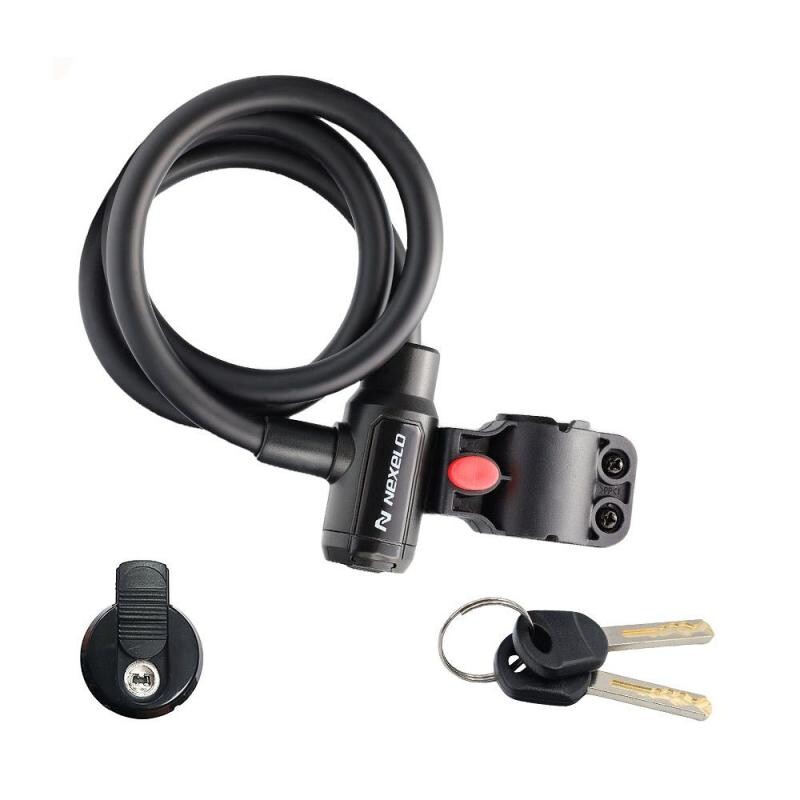 Nexelo zámek spirála 12x900 Klíč