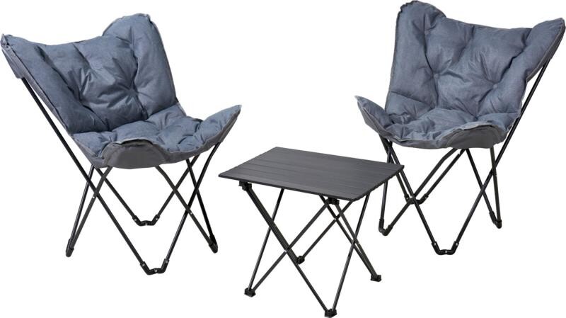 Redcliffs Kempingový set šedá