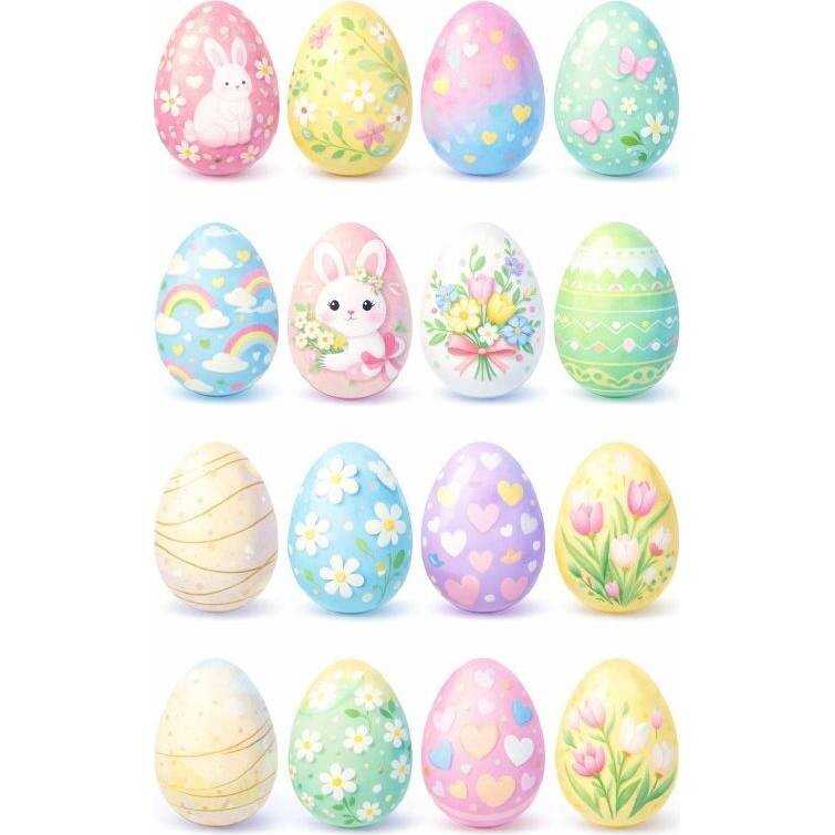 Jedlý papír k vystříhnutí velikonoční vajíčka A4 - Pictu Hap