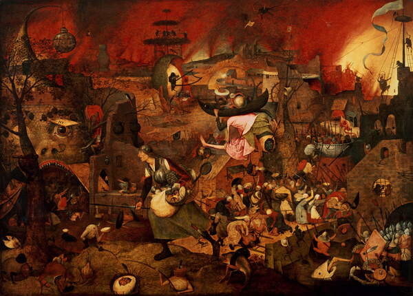 Pieter the Elder Bruegel Plakát, Obraz - Dulle Griet (Mad Meg) 1564, Pieter the Elder Bruegel, 40 × 30 cm