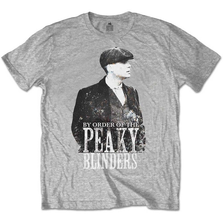 ROCKOFF Tričko Peaky Blinders - Grey Character, L