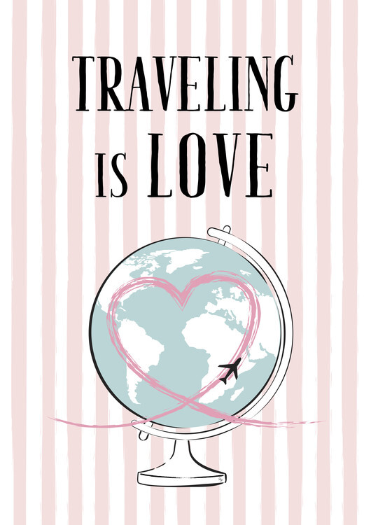 Martina Pavlova Plakát, Obraz - Travelling, Martina Pavlova, 30 × 40 cm