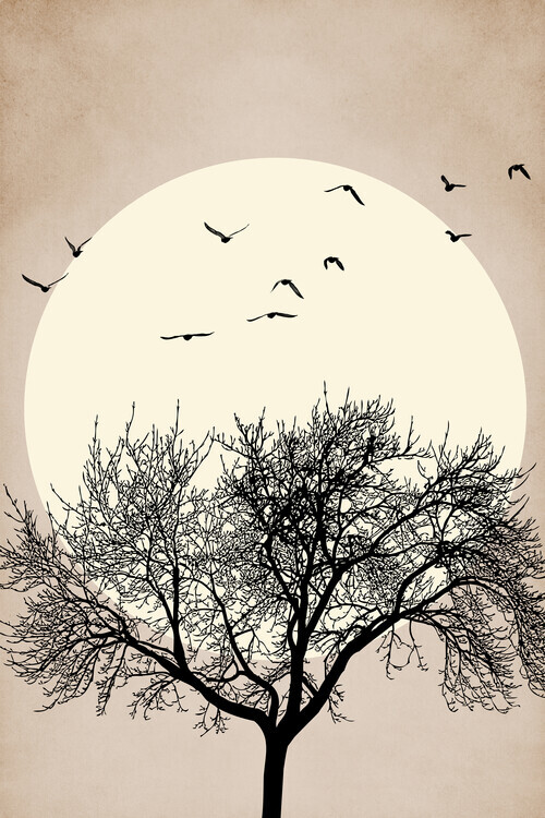 Kubistika Plakát, Obraz - Autumn Dreamers, Kubistika, 26.7 × 40 cm