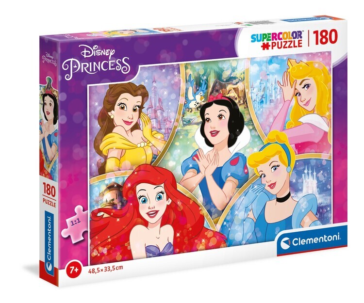 CLEMENTONI Puzzle Disney Princess, 180 ks