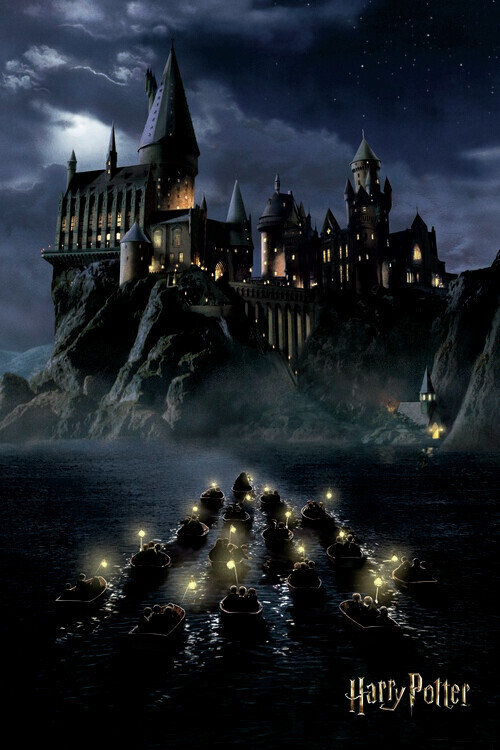Europosters Plakát, Obraz - Harry Potter - Bradavice, 26.7 × 40 cm