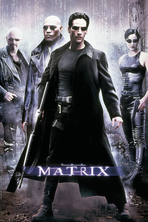 Europosters Plakát, Obraz - Matrix - Hackeři, 26.7 × 40 cm