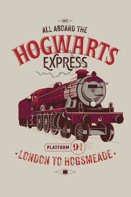 Europosters Plakát, Obraz - Harry Potter - Bradavický expres, 26.7 × 40 cm