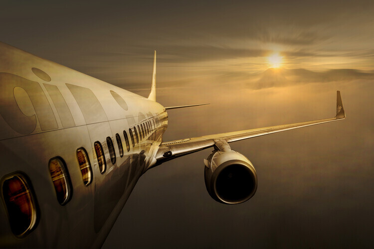 Ekkachai Khemkum Plakát, Obraz - Golden flight, Ekkachai Khemkum, 40 × 26.7 cm