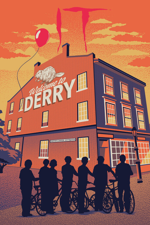 Europosters Plakát, Obraz - IT - Welcome to Derry, 26.7 × 40 cm