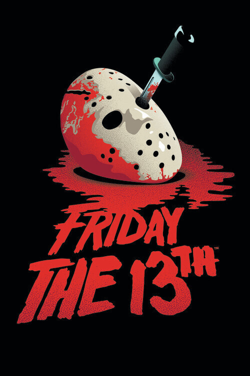 Europosters Plakát, Obraz - Friday the 13th - Blockbuster, 26.7 × 40 cm