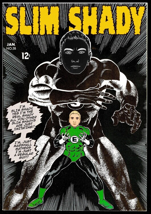 Ads Libitum / David Redon Plakát, Obraz - Dangerous Slim, Ads Libitum / David Redon, 30 × 40 cm