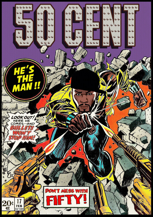 Ads Libitum / David Redon Plakát, Obraz - Dangerous Fifty, Ads Libitum / David Redon, 30 × 40 cm