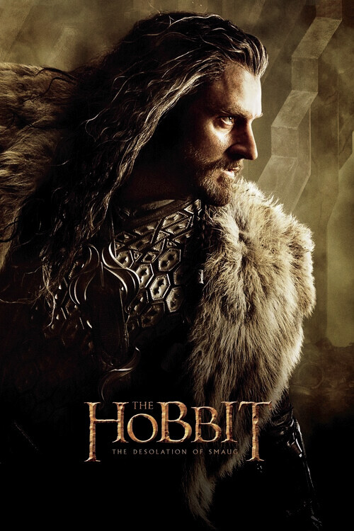 Europosters Plakát, Obraz - Hobbit - Thorin, 26.7 × 40 cm