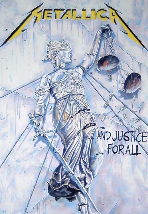 CLOSE UP Plakát, Obraz - Metallica - Poster and Justice For All, 61 × 91.5 cm