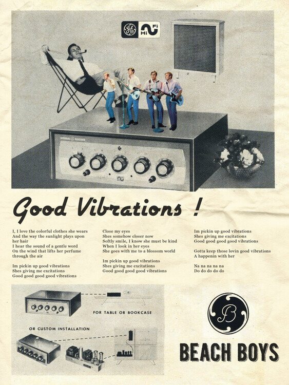 Ads Libitum / David Redon Plakát, Obraz - Good vibrations, Ads Libitum / David Redon, 30 × 40 cm