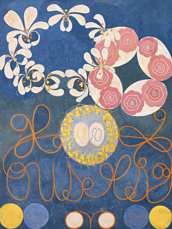 Hilma af Klint Plakát, Obraz - The 10 Largest No.1, Hilma af Klint, 30 × 40 cm
