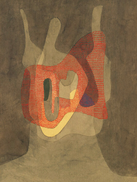 Paul Klee Plakát, Obraz - The Protectress, Paul Klee, 30 × 40 cm