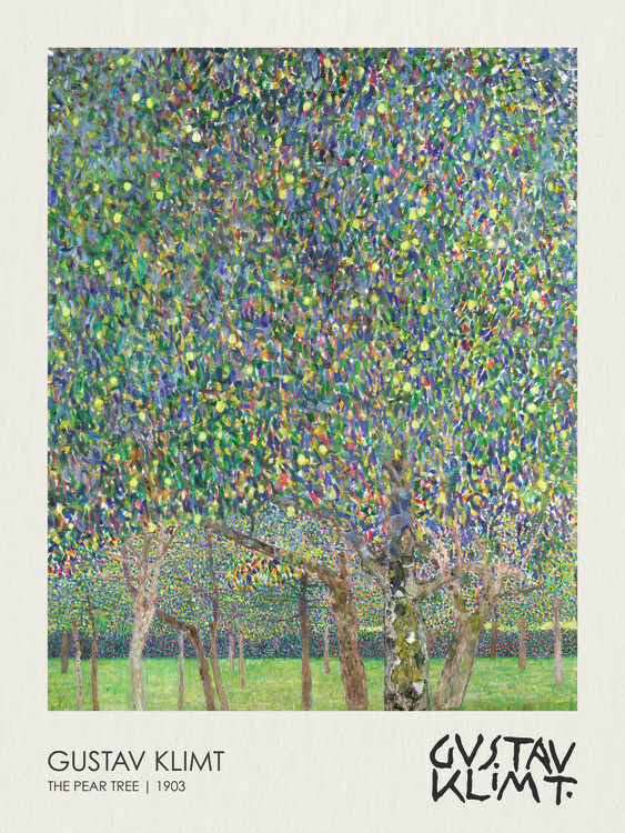Gustav Klimt Plakát, Obraz - The Pear Tree (1903), Gustav Klimt, 30 × 40 cm