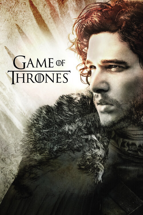Europosters Plakát, Obraz - Game of Thrones - John Snow, 26.7 × 40 cm