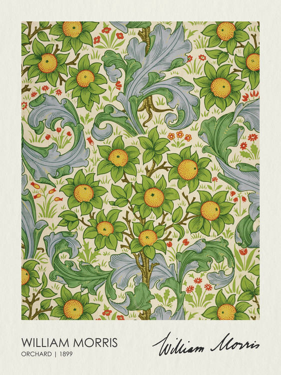 William Morris Plakát, Obraz - Orchard (1899), William Morris, 30 × 40 cm