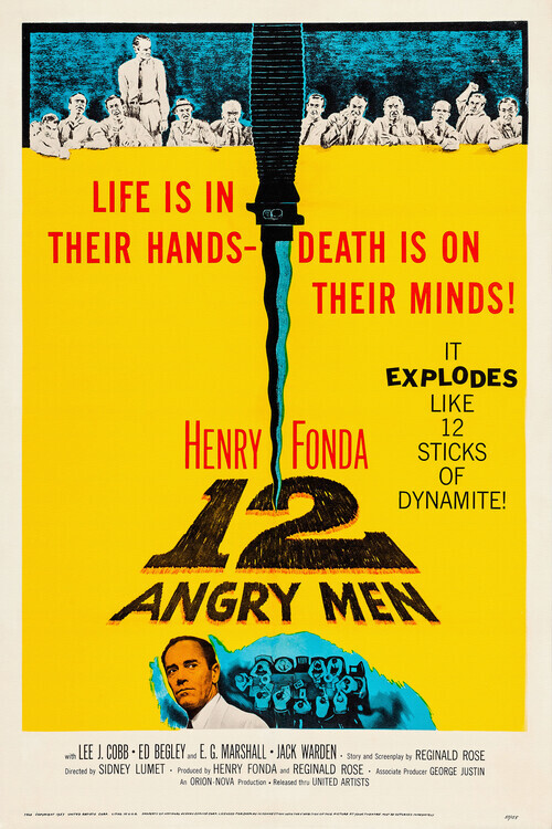 Europosters Plakát, Obraz - 12 Angry Men, 26.7 × 40 cm