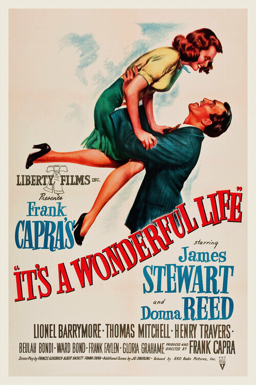 Europosters Plakát, Obraz - It's a Wonderful Life, 26.7 × 40 cm