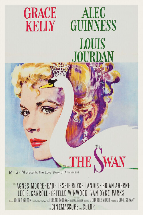 Europosters Plakát, Obraz - The Swan / Grace Kelly, 26.7 × 40 cm