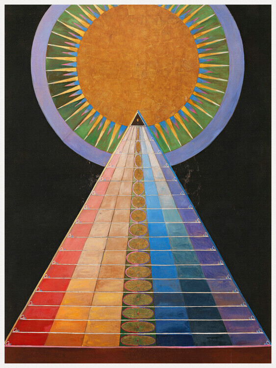 Hilma af Klint Plakát, Obraz - Altarpiece No.1, Hilma af Klint, 30 × 40 cm