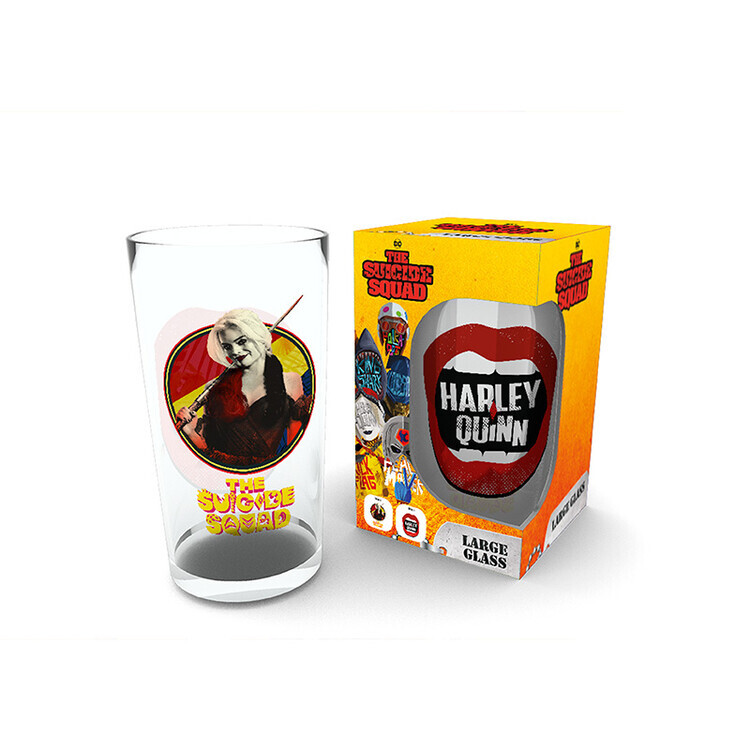 ABY STYLE Sklenička DC Comics - Harley Quinn, 0,4 l
