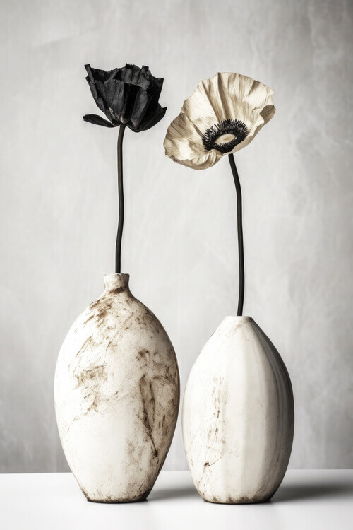 Treechild Plakát, Obraz - White Ceramic No 3, Treechild, 26.7 × 40 cm