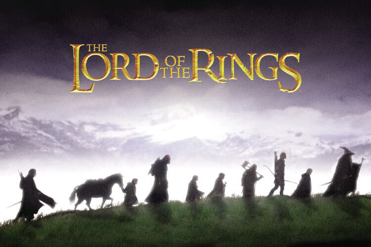 Europosters Plakát, Obraz - Lord of the Rings - Group, 40 × 26.7 cm