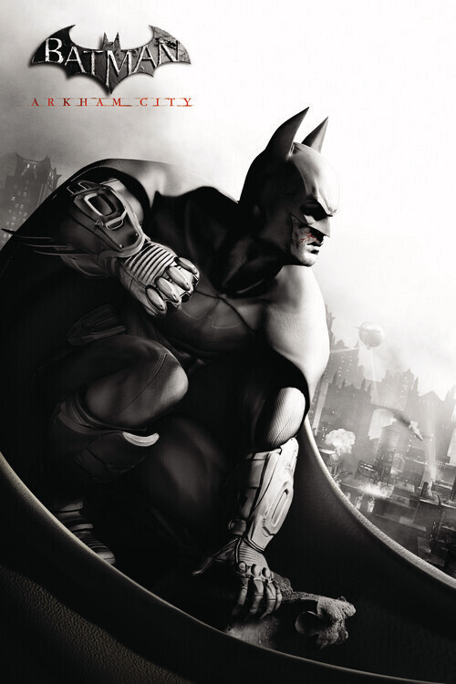 Europosters Plakát, Obraz - Batman Arkham City, 26.7 × 40 cm