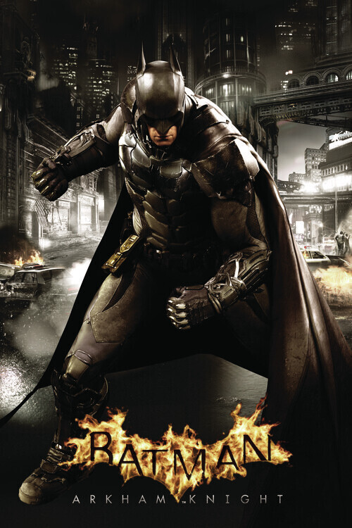 Europosters Plakát, Obraz - Batman Arkham Knight, 26.7 × 40 cm