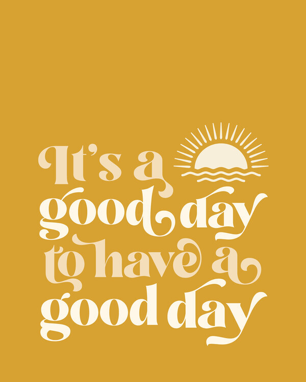 Beth Cai Plakát, Obraz - Good Day No1, Beth Cai, 30 × 40 cm