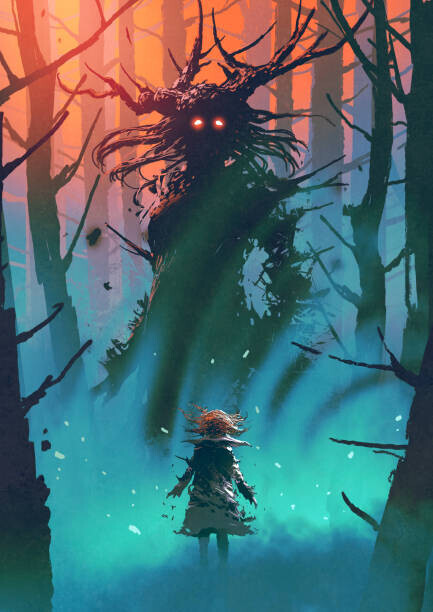 Grandfailure Plakát, Obraz - witch of the black woods, Grandfailure, 30 × 40 cm
