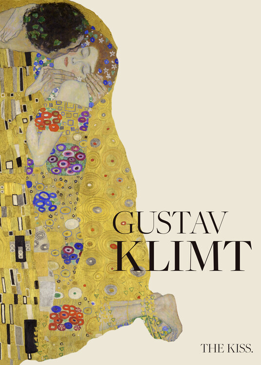 Gustav Klimt Plakát, Obraz - The Kiss, Gustav Klimt, 30 × 40 cm