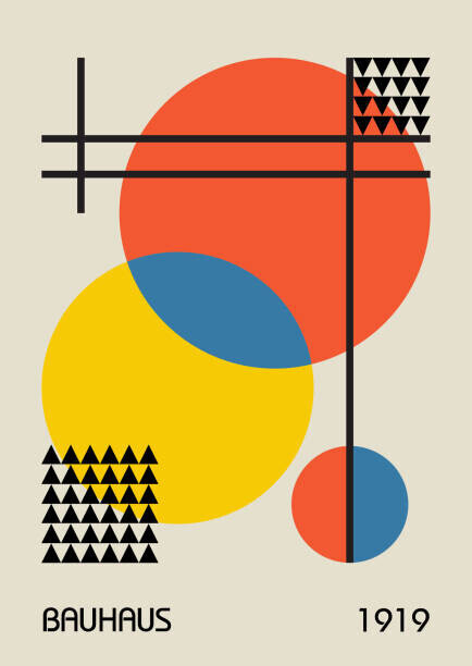 Mariia Akimova Plakát, Obraz - Minimal vintage 20s geometric design posters,, Mariia Akimova, 30 × 40 cm