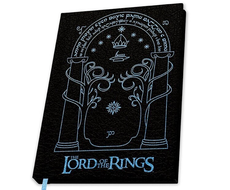 ABY STYLE Zápisník Lord of the Rings - Doors of Durin, A5