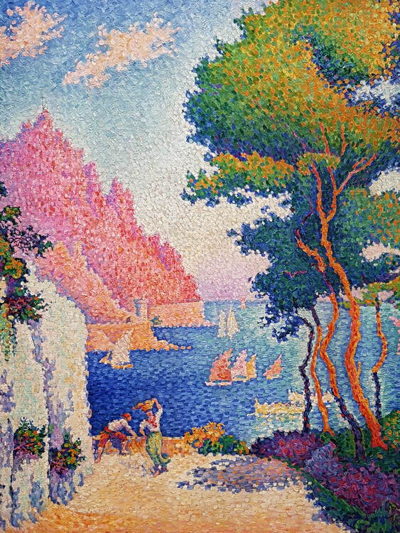 Paul Signac Plakát, Obraz - Cape of Noli, Paul Signac, 30 × 40 cm