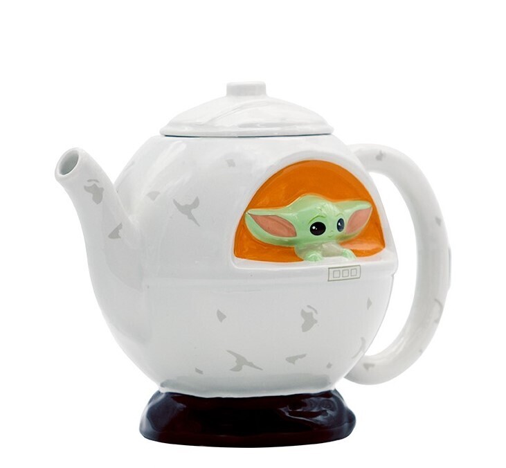 ABY STYLE Konvice na čaj Konvice na čaj Star Wars: The Mandalorian - Vesmírná loď, 1,2 l