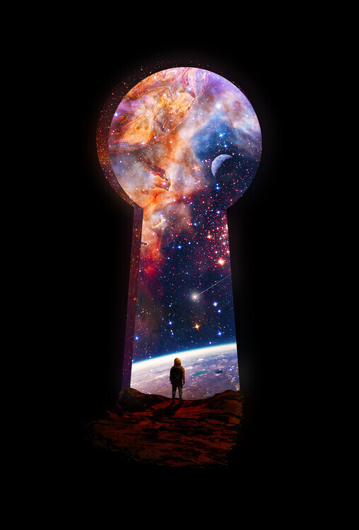 Francis Minoza Plakát, Obraz - Entrance, Francis Minoza, 26.7 × 40 cm