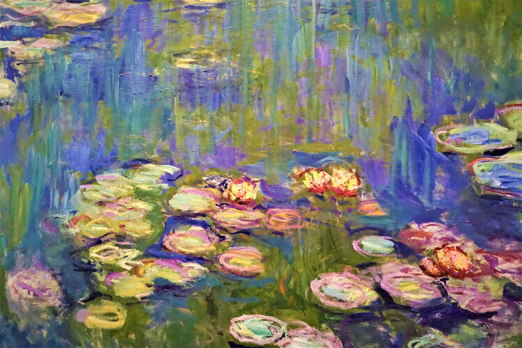 Claude Monet Plakát, Obraz - Water Lilies, Claude Monet, 40 × 26.7 cm